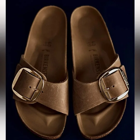 NWT Birkenstock Madrid Big Buckle Sandals - Picture 1 of 5